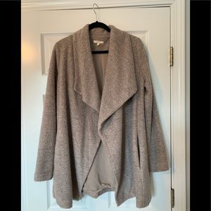 Super soft mocha Mystree Pocketed Cardigan- Sz M